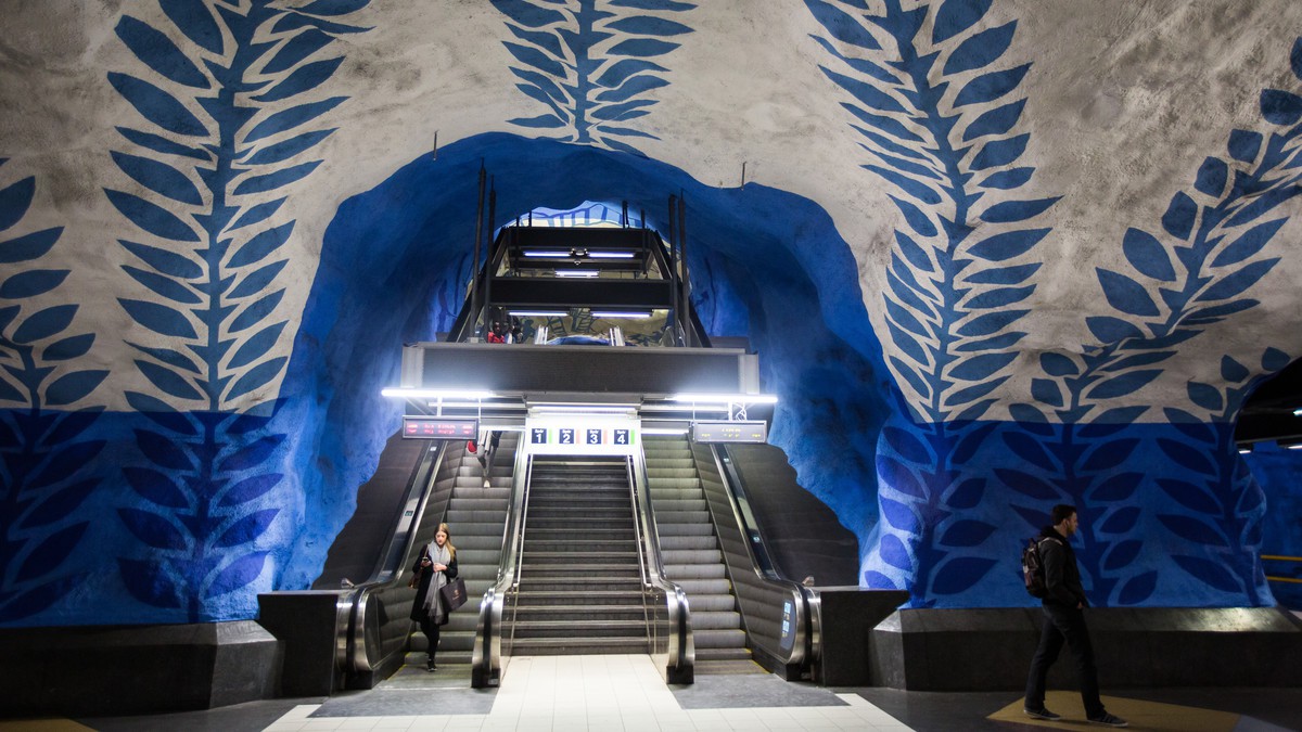 斯特哥尔摩的地铁