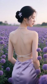 阳光洒在肩上