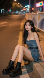 夜晚的街道