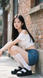 阳光漫过旧墙