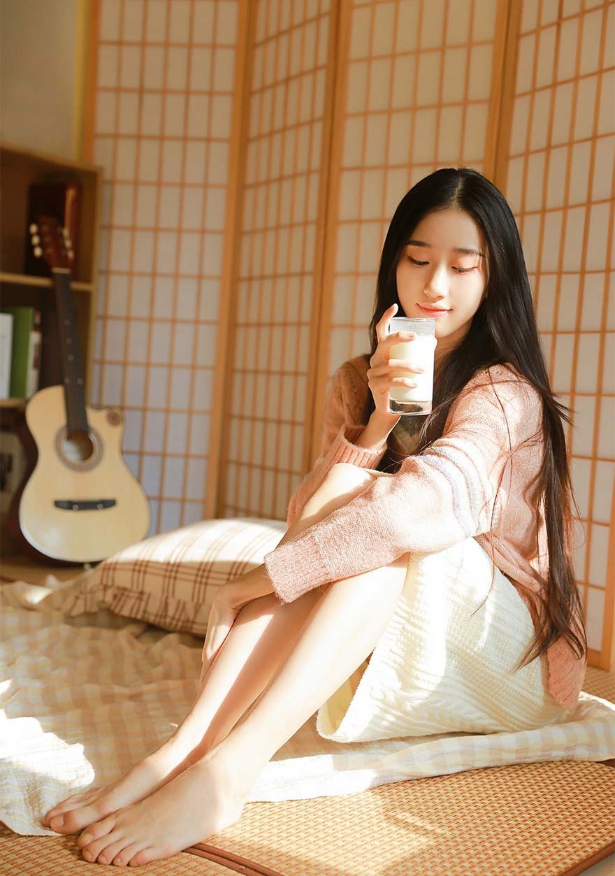 长发美女