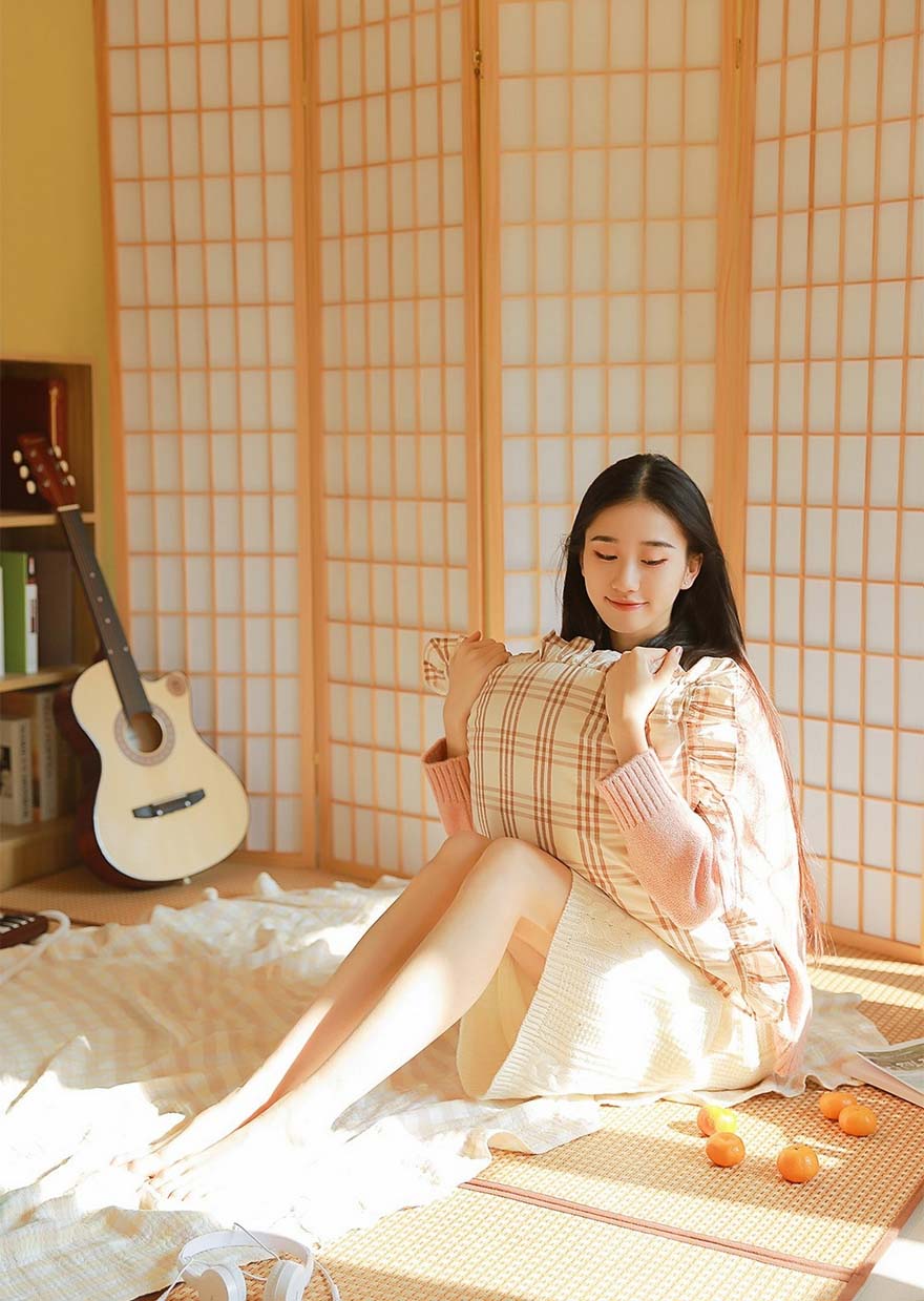长发美女