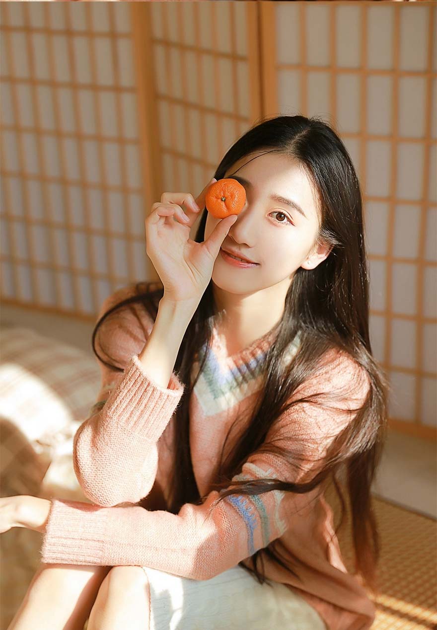 长发美女