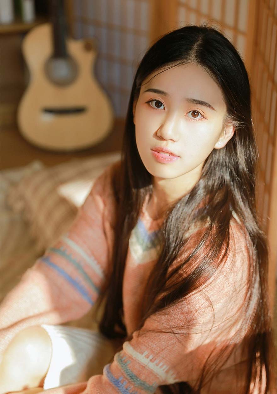 长发美女