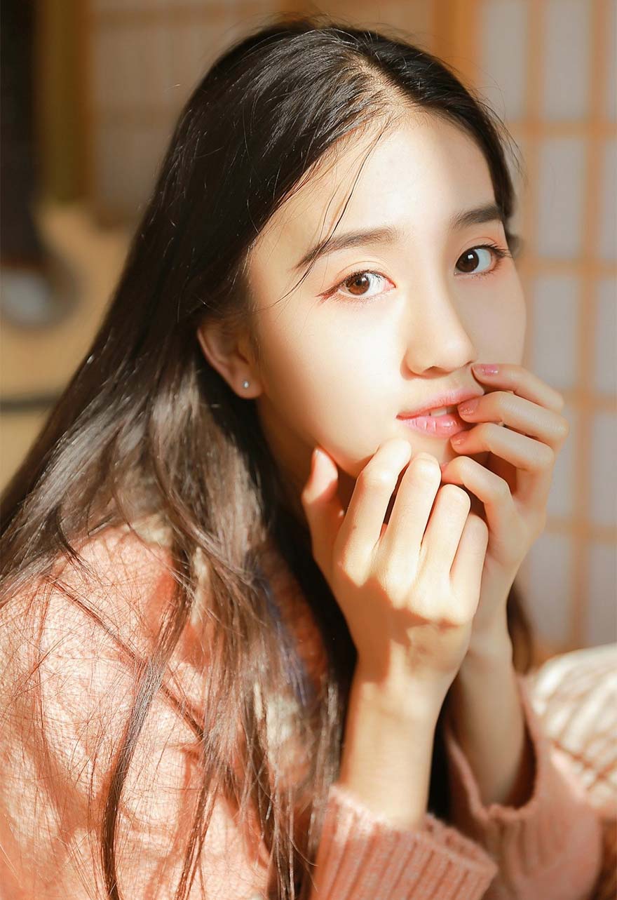长发美女