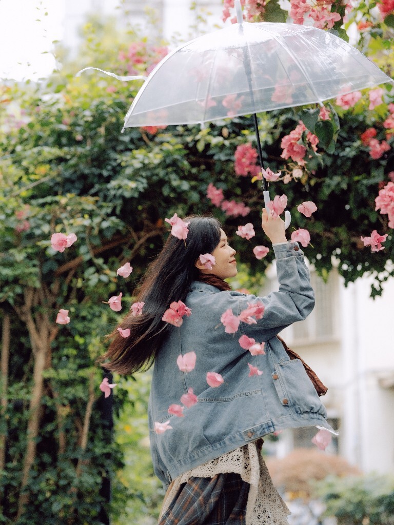 四月的花季