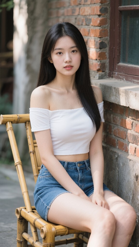 阳光漫过旧墙