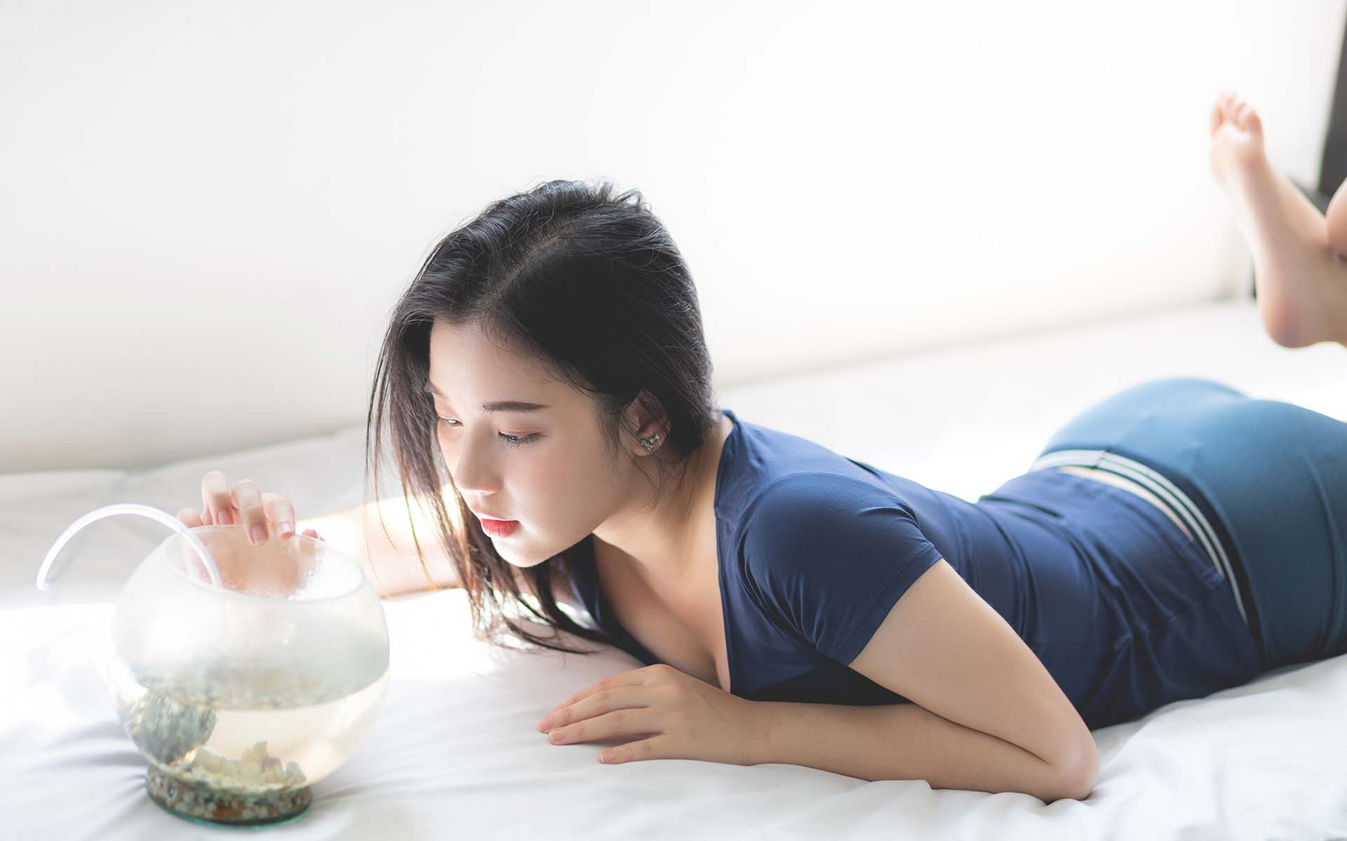 清新元气美女