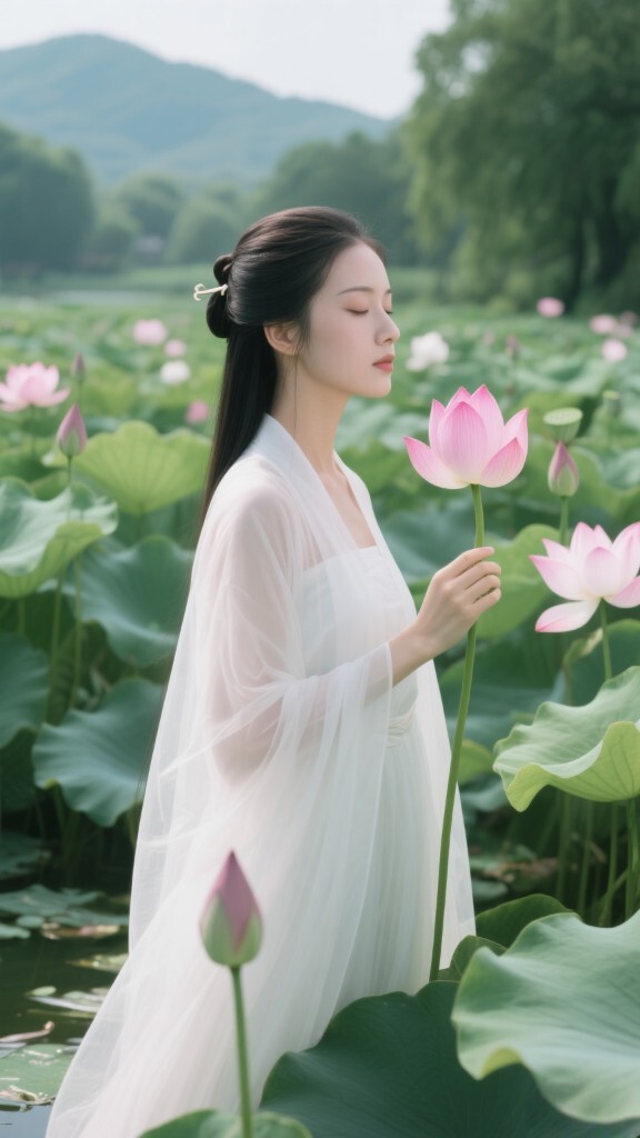 荷间风起
