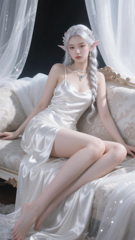 一袭白纱