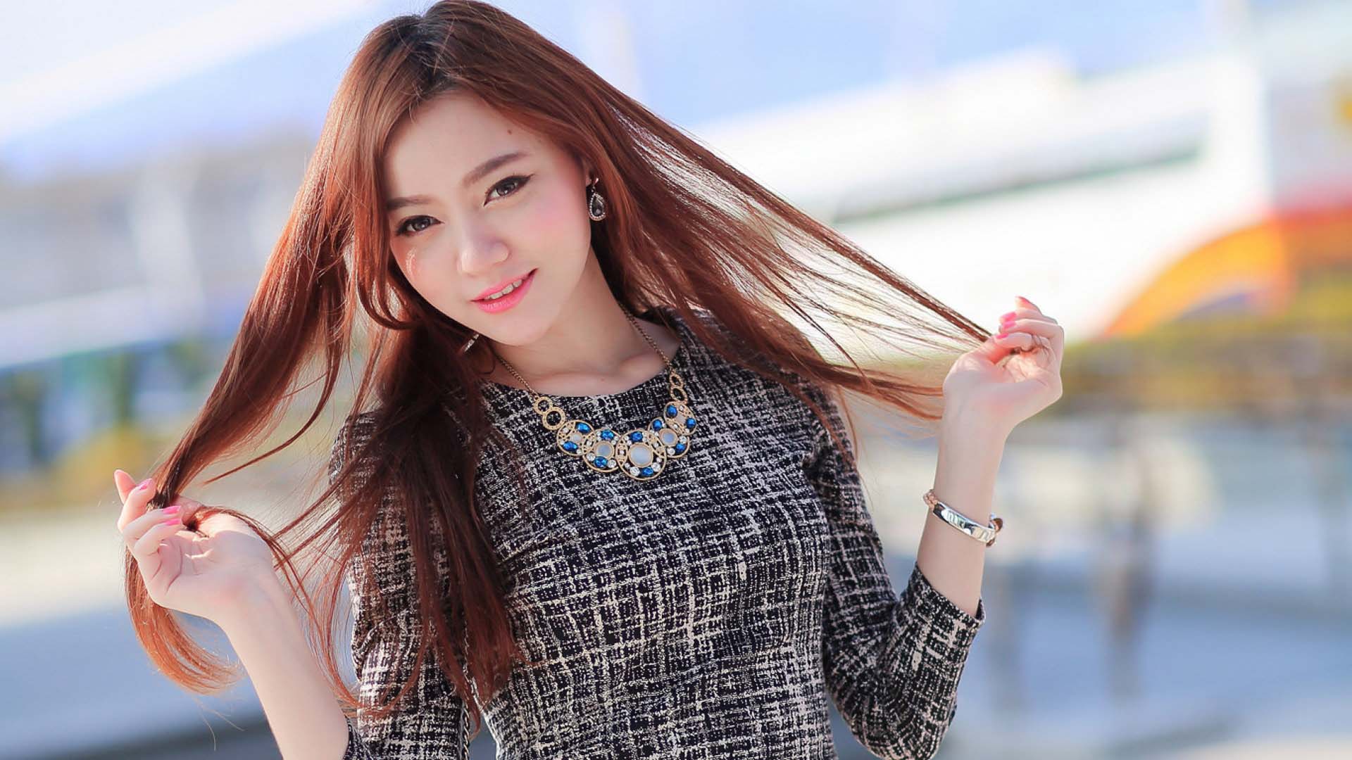 性感温婉美女
