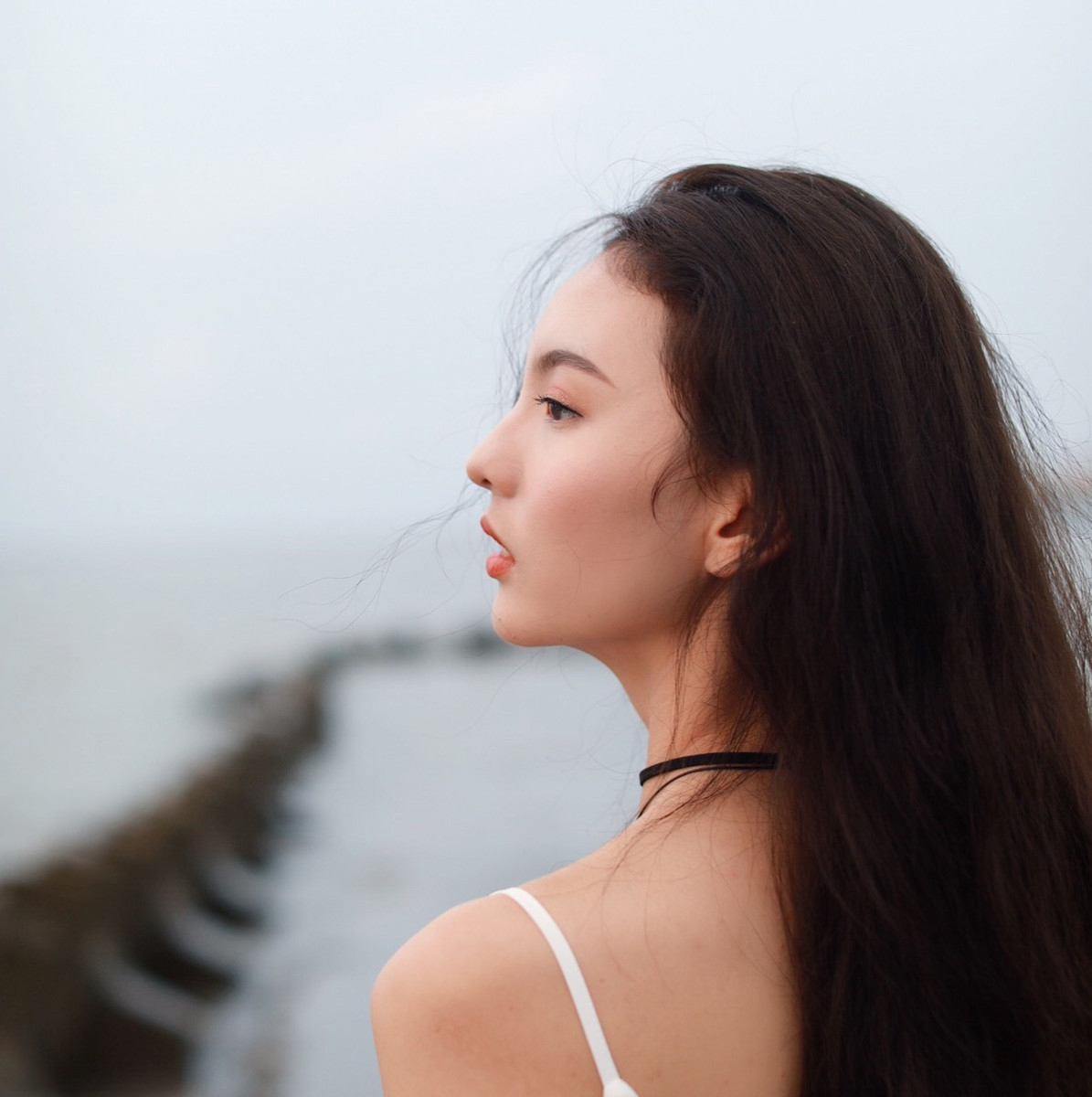 辰辰—海边