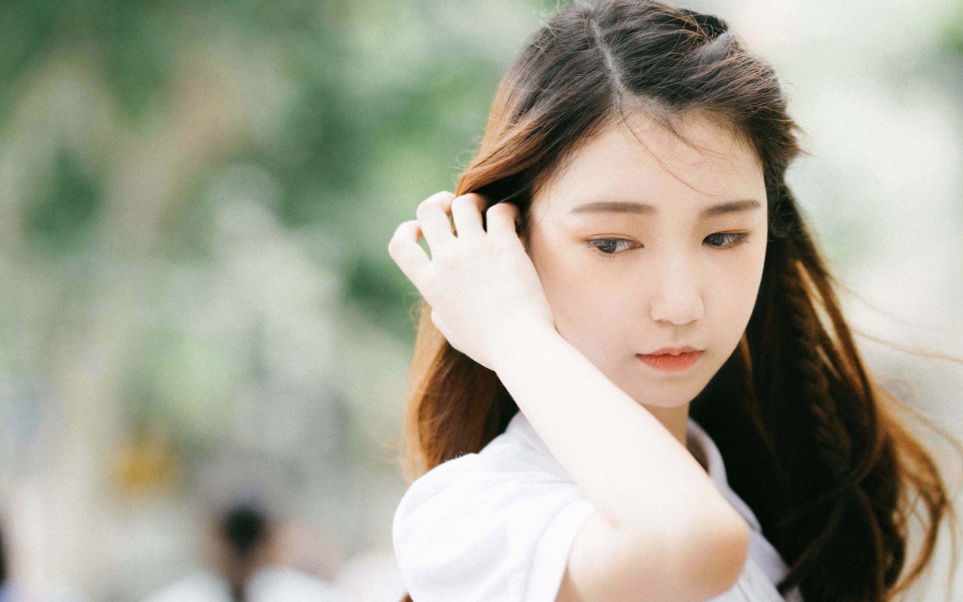 清纯可爱美女