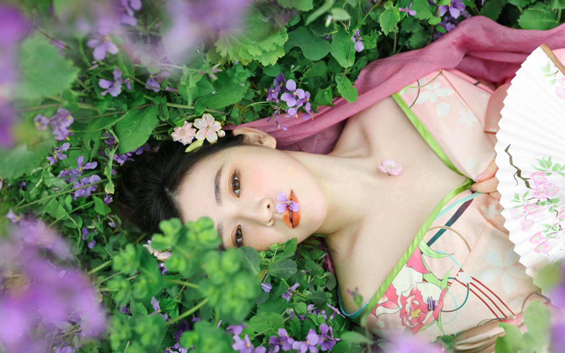 清新脱俗古装美女