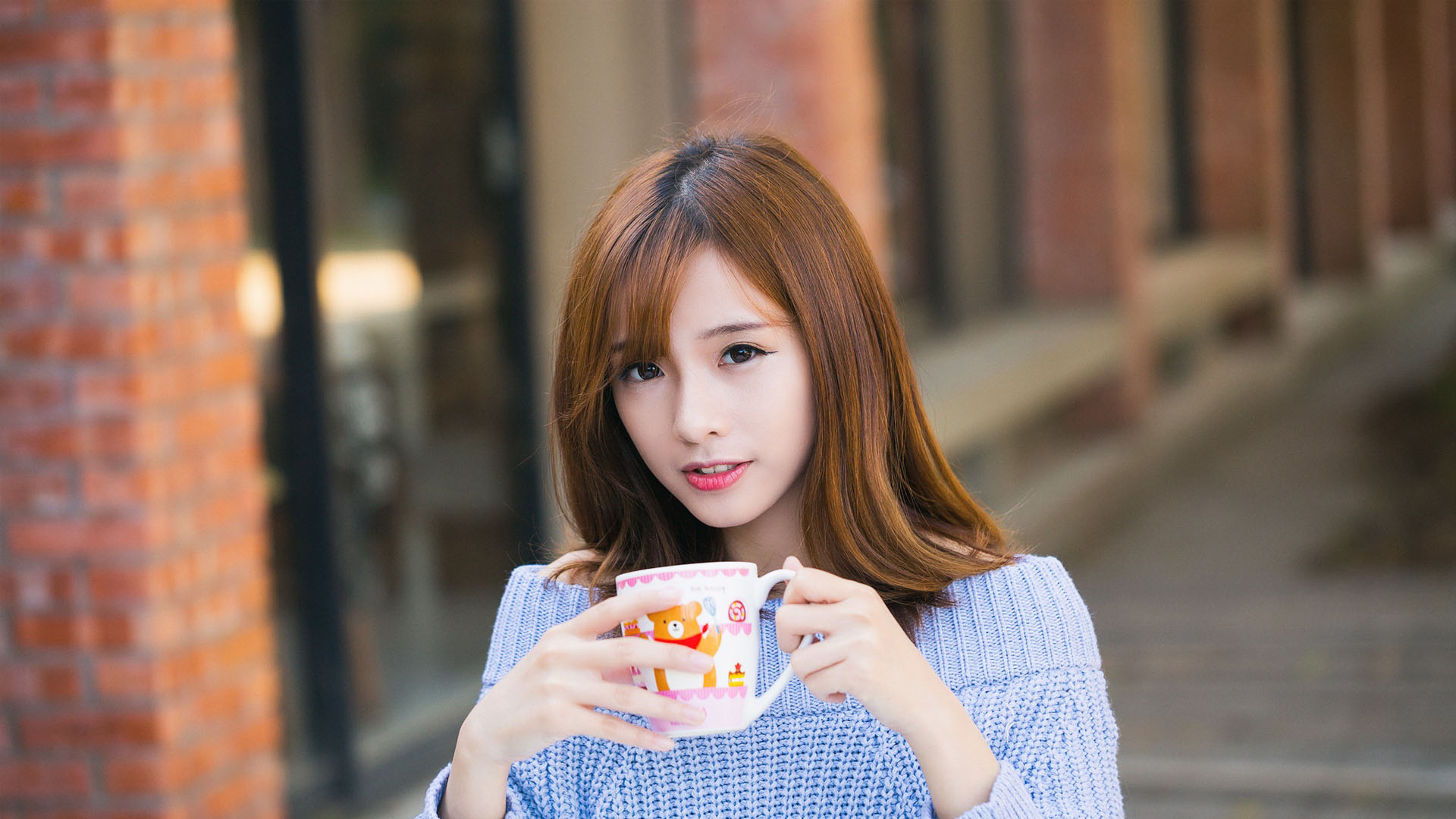 清新养眼美女