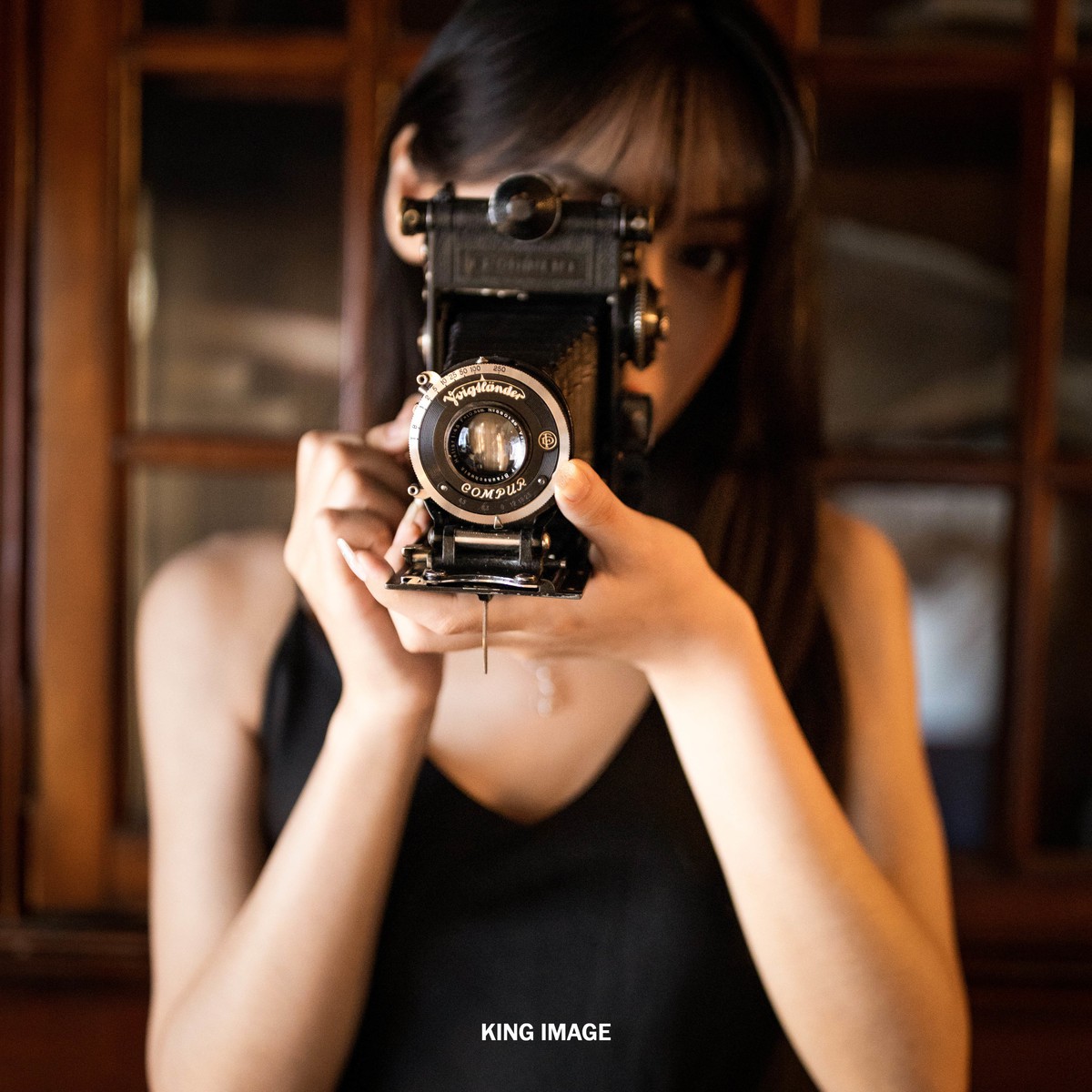 小言—复古少女写真