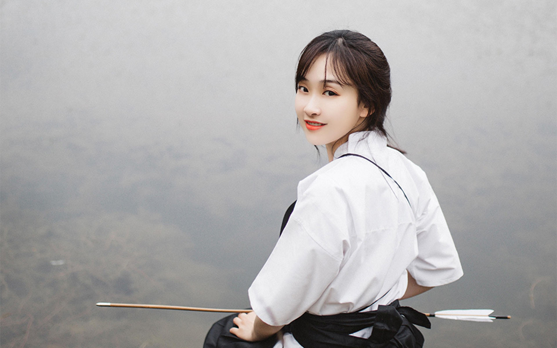 日系箭道美女