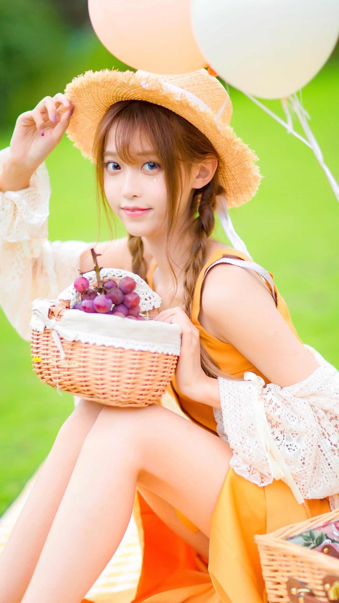 野餐少女