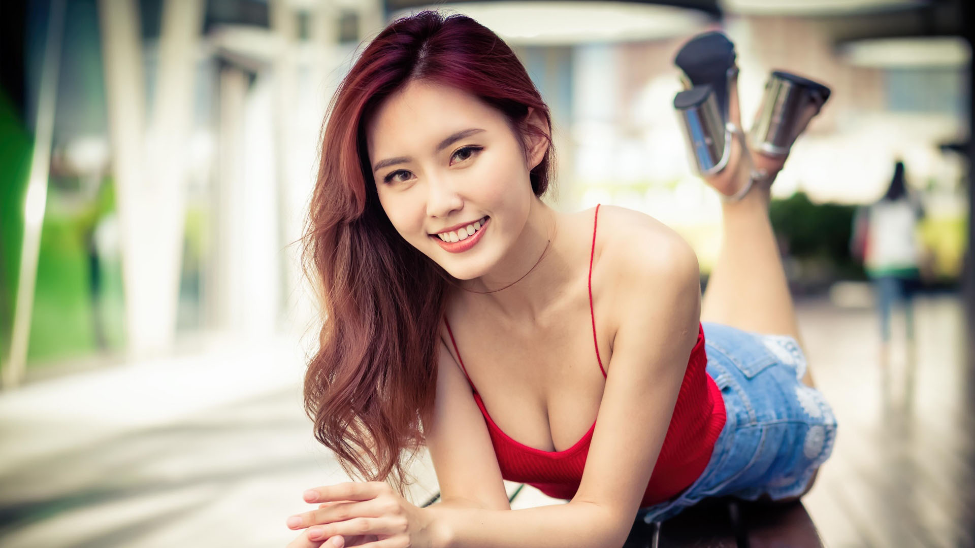 唯美治愈系美女