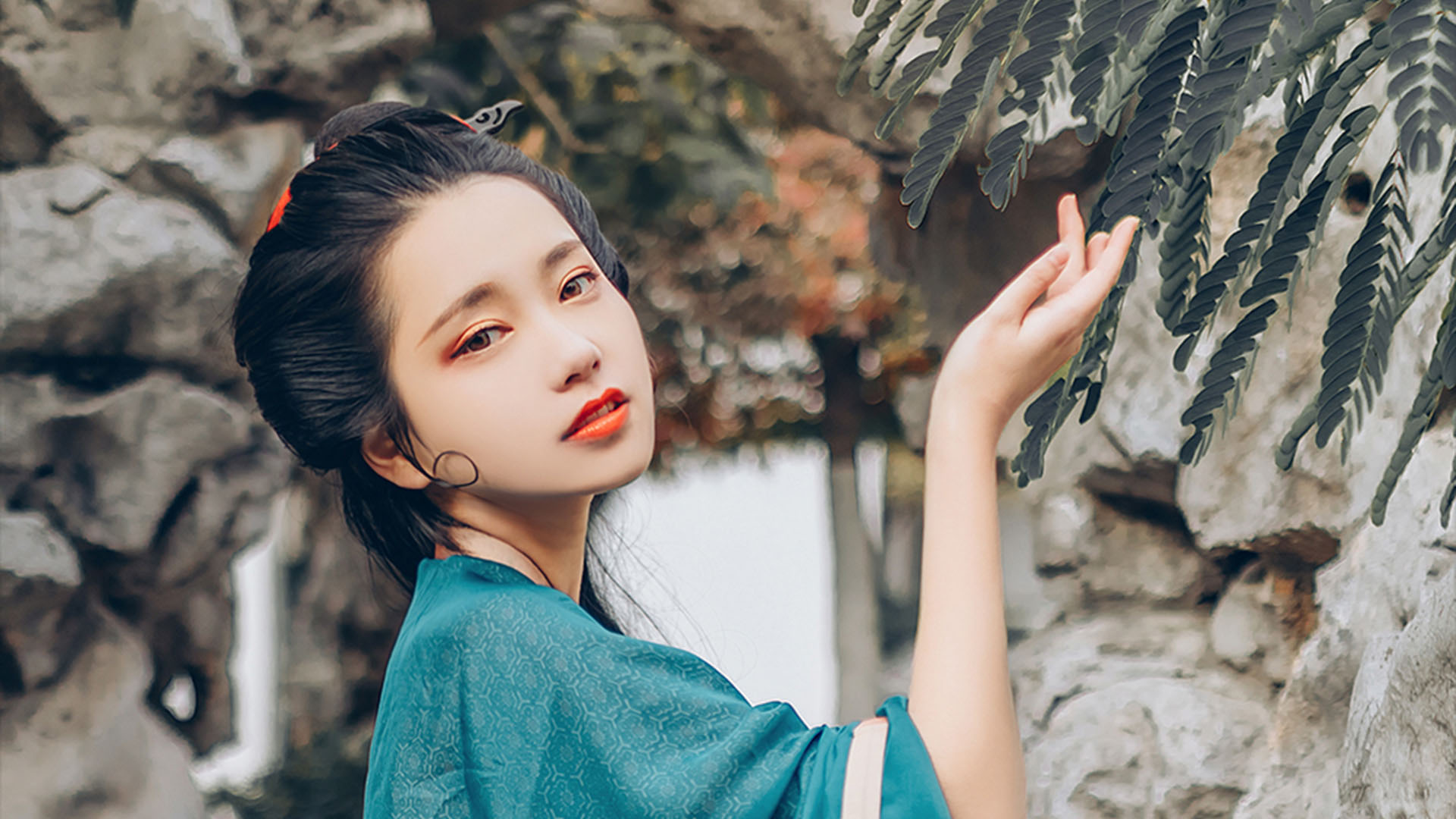 妩媚古装美女