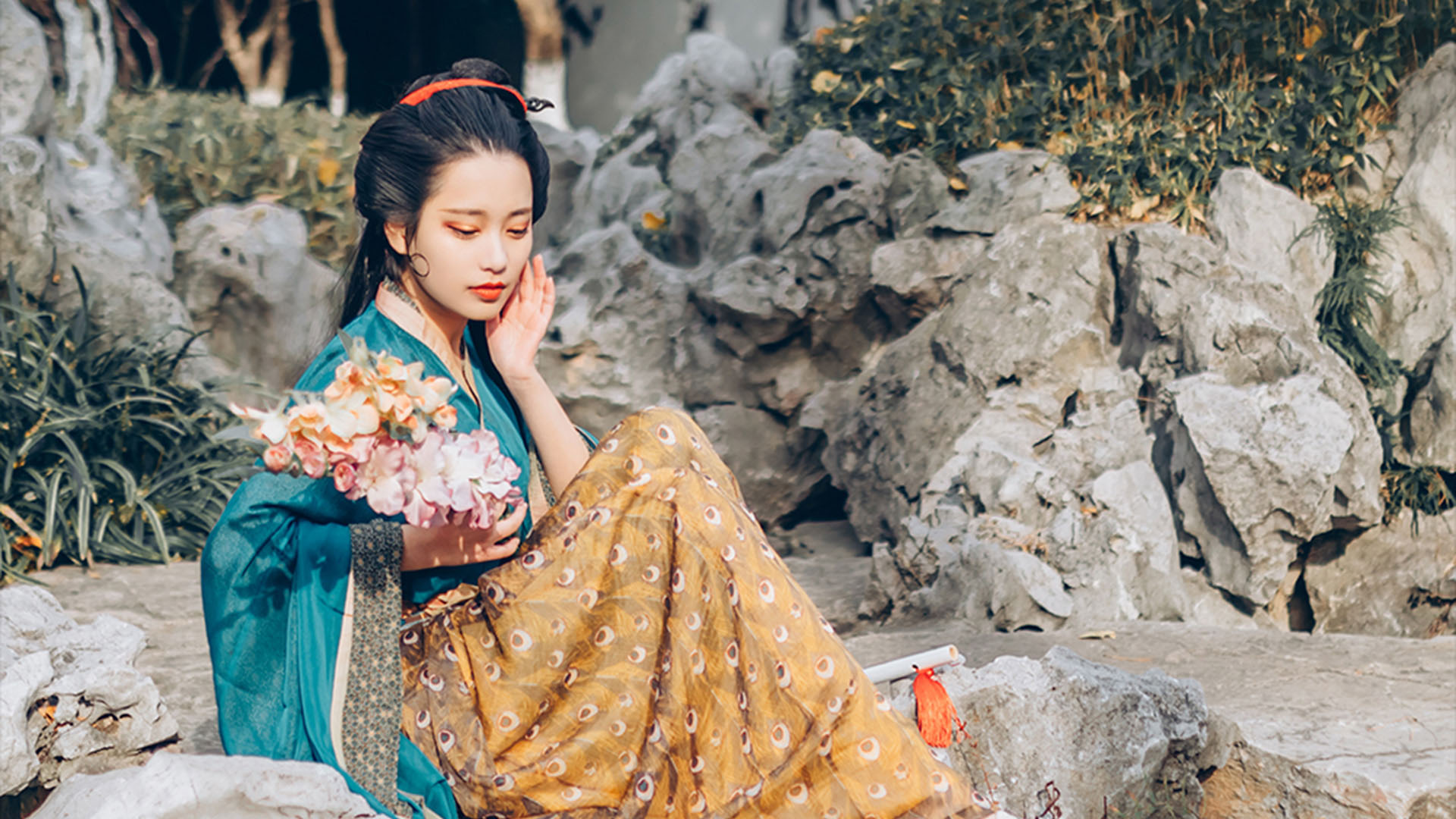 妩媚古装美女