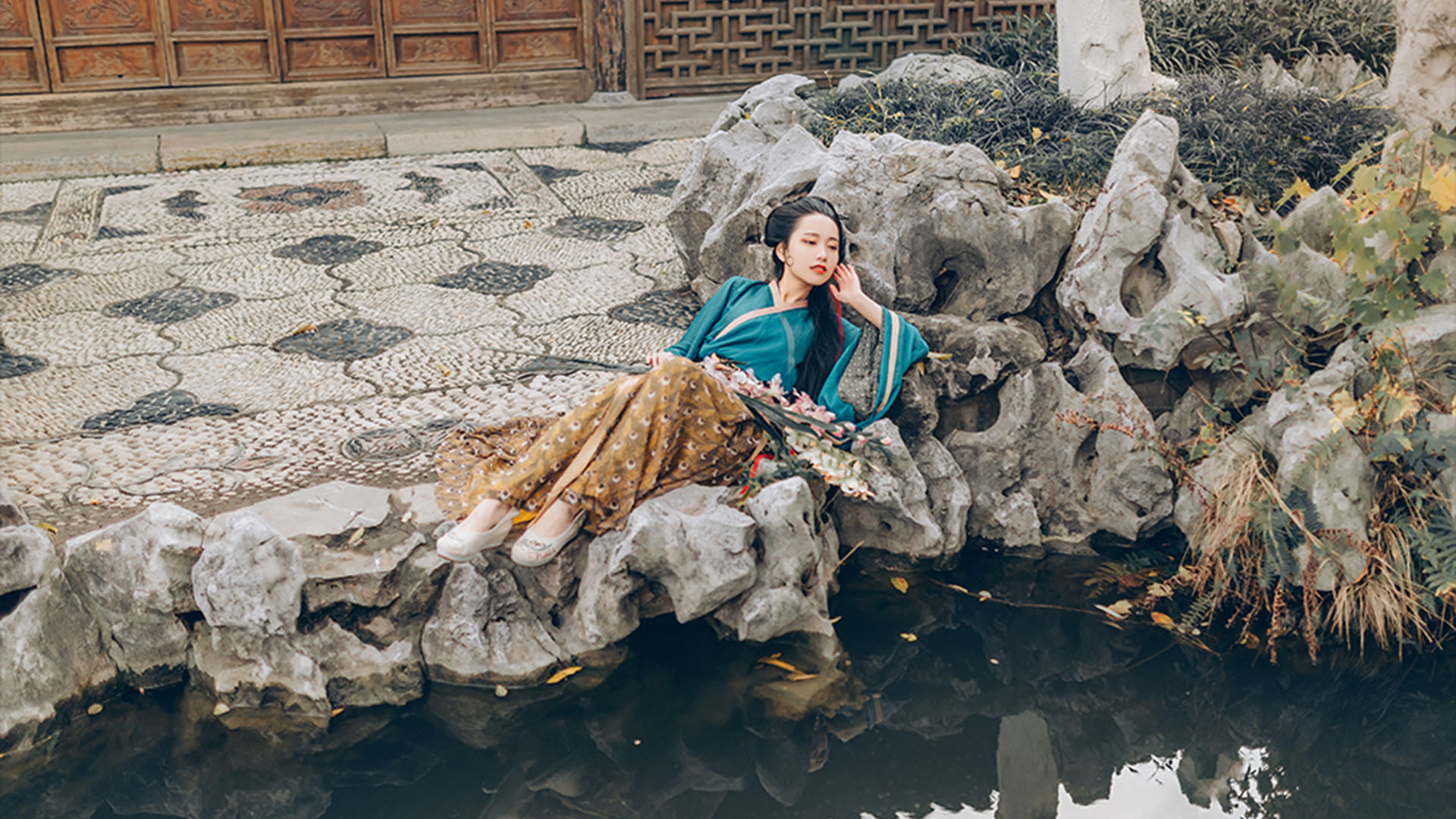 妩媚古装美女