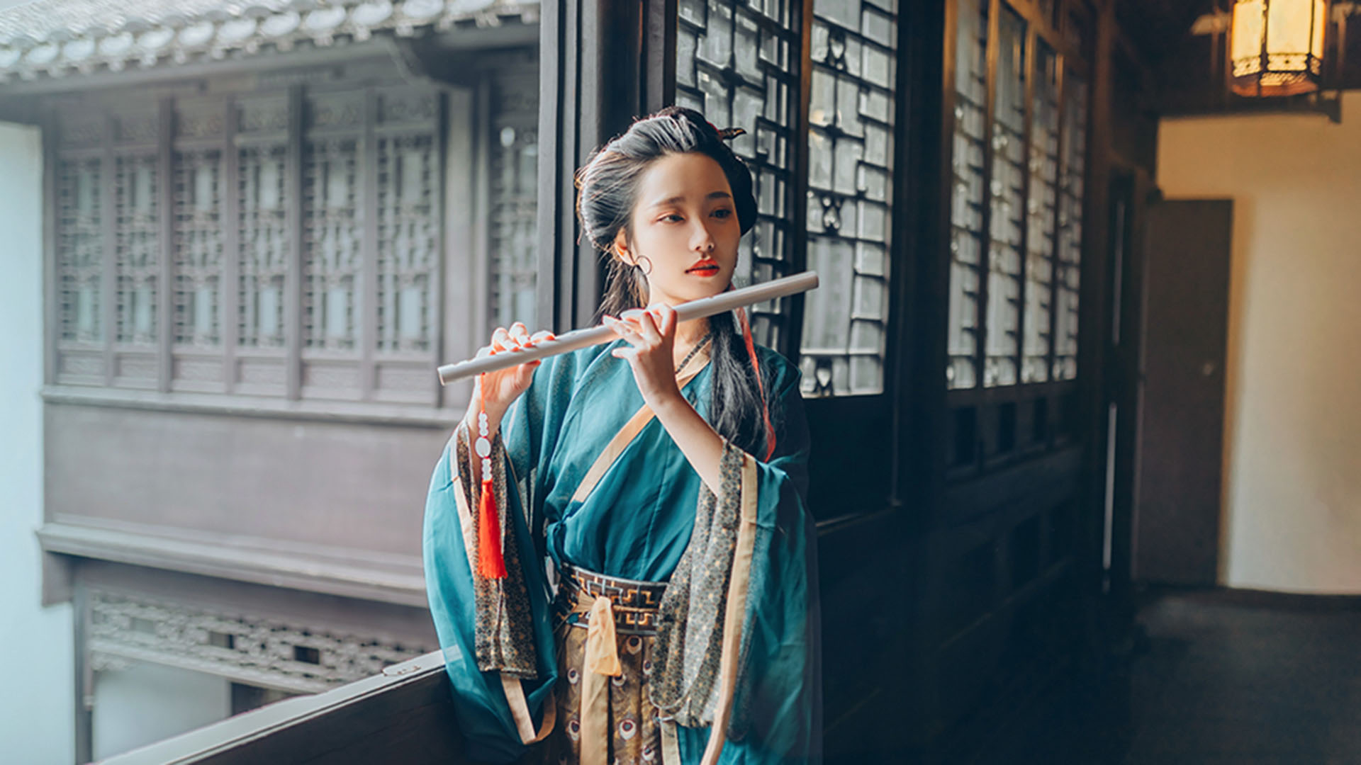 妩媚古装美女
