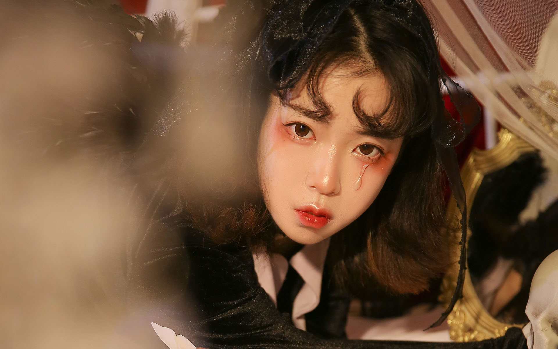 暗黑系萝莉美女