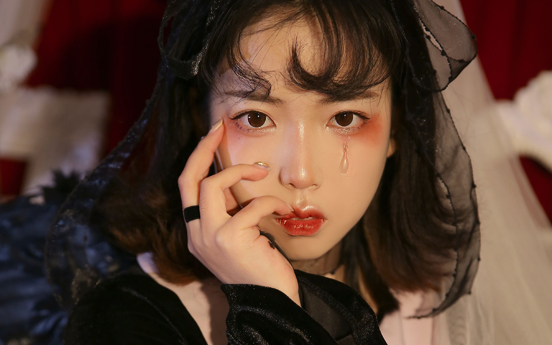 暗黑系萝莉美女