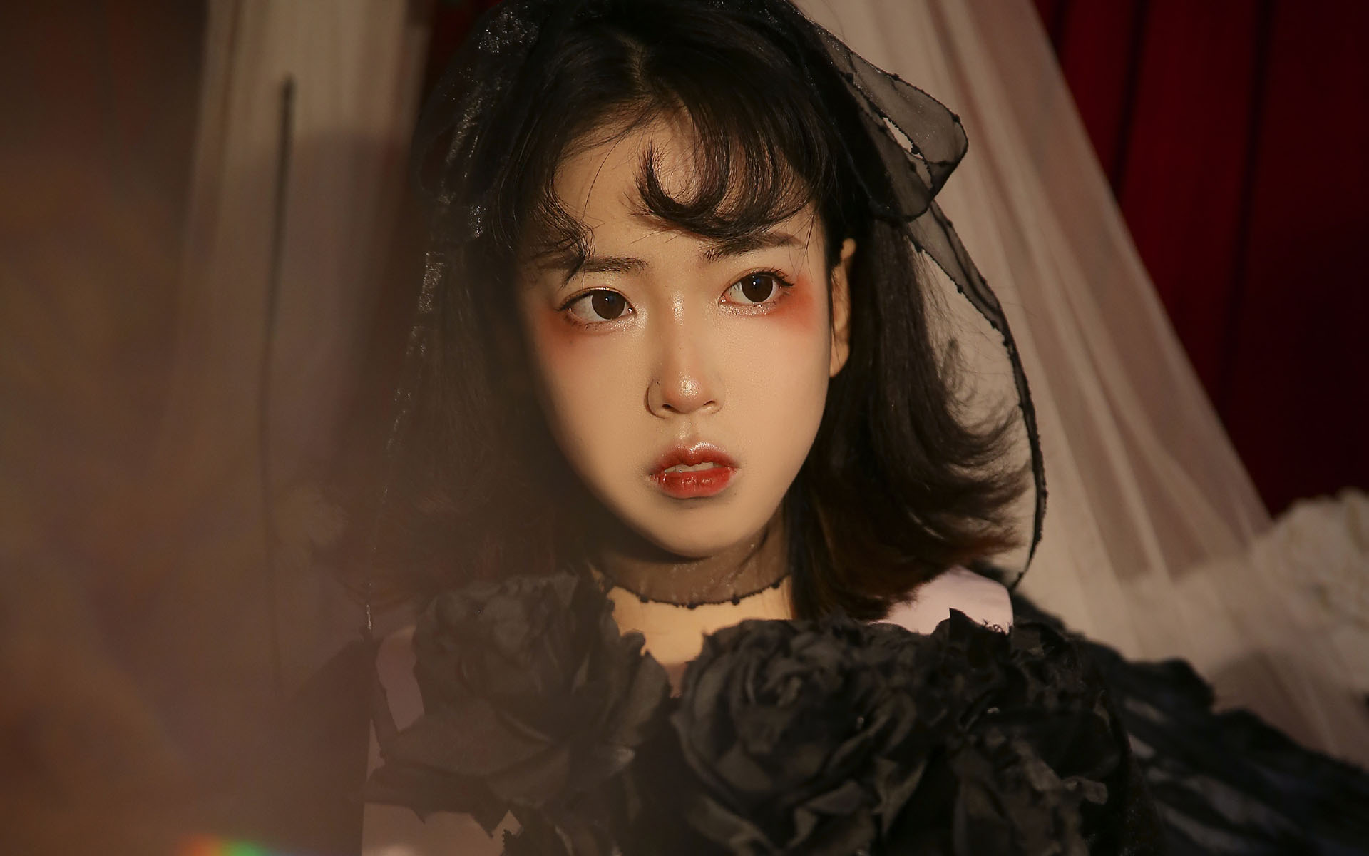 暗黑系萝莉美女