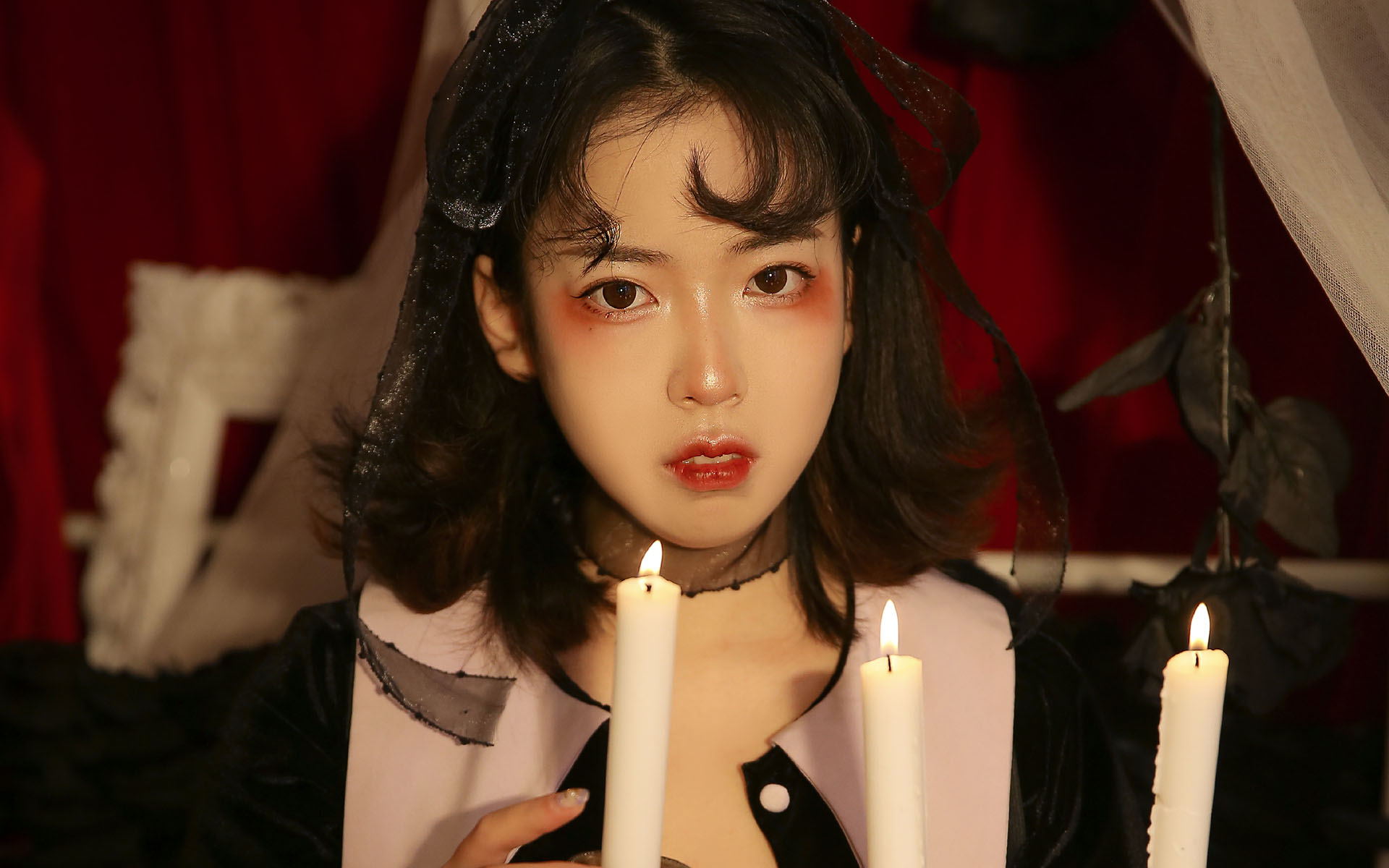 暗黑系萝莉美女