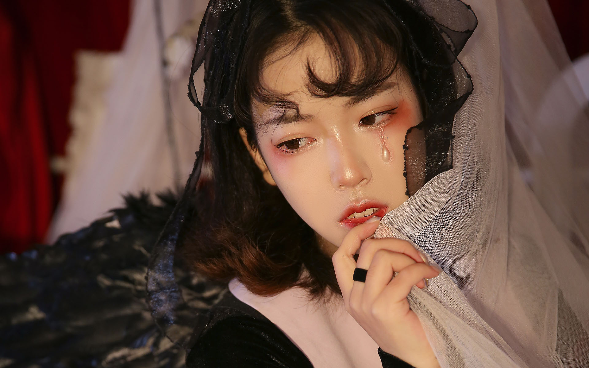 暗黑系萝莉美女