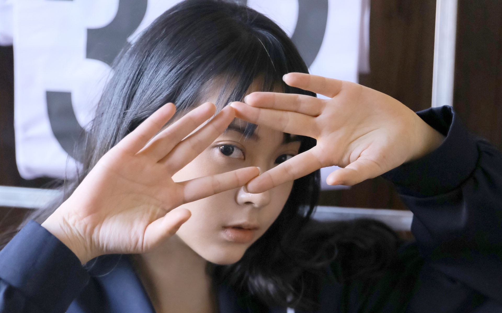 可爱制服美女学生妹