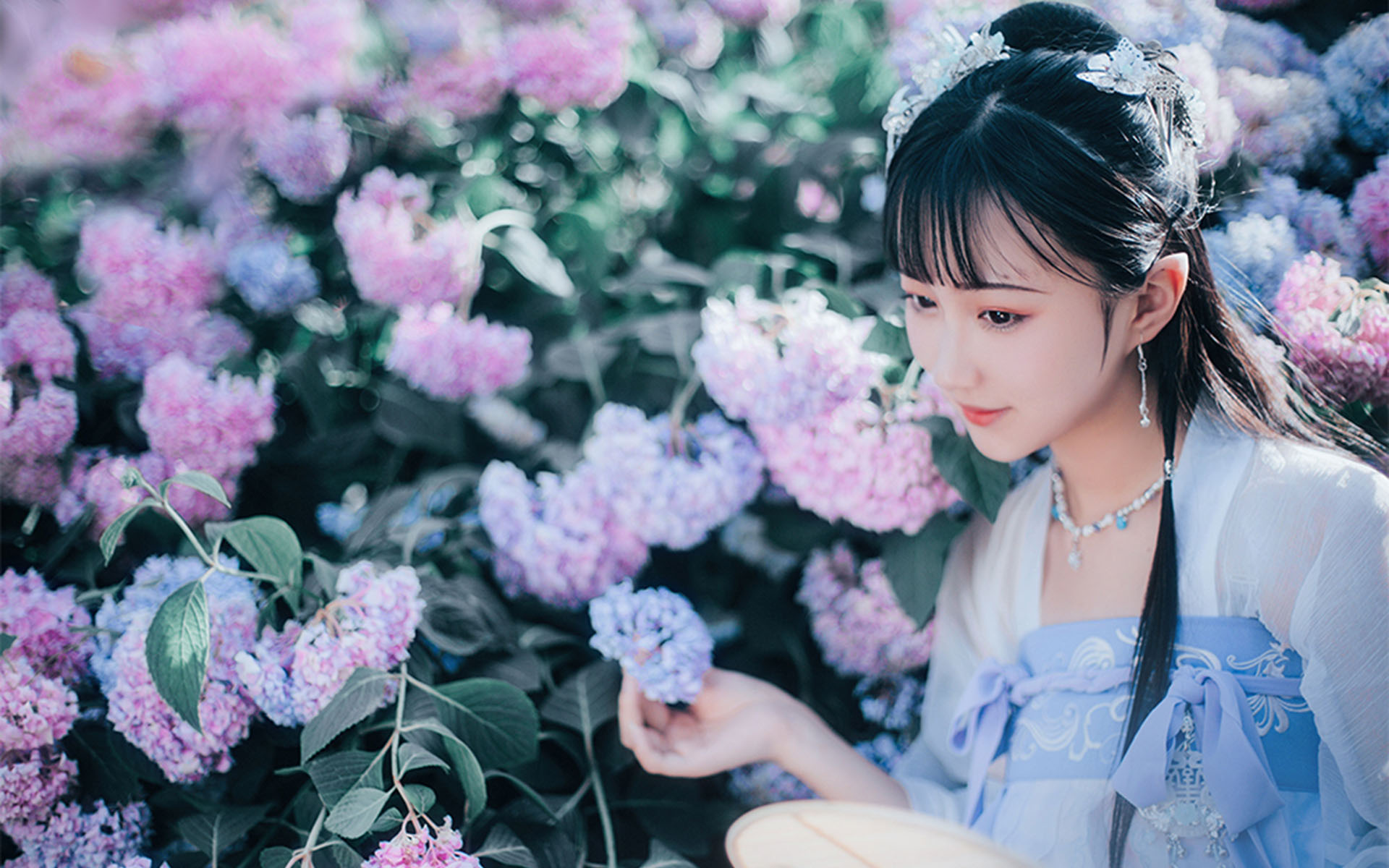 清纯仙气汉服美女