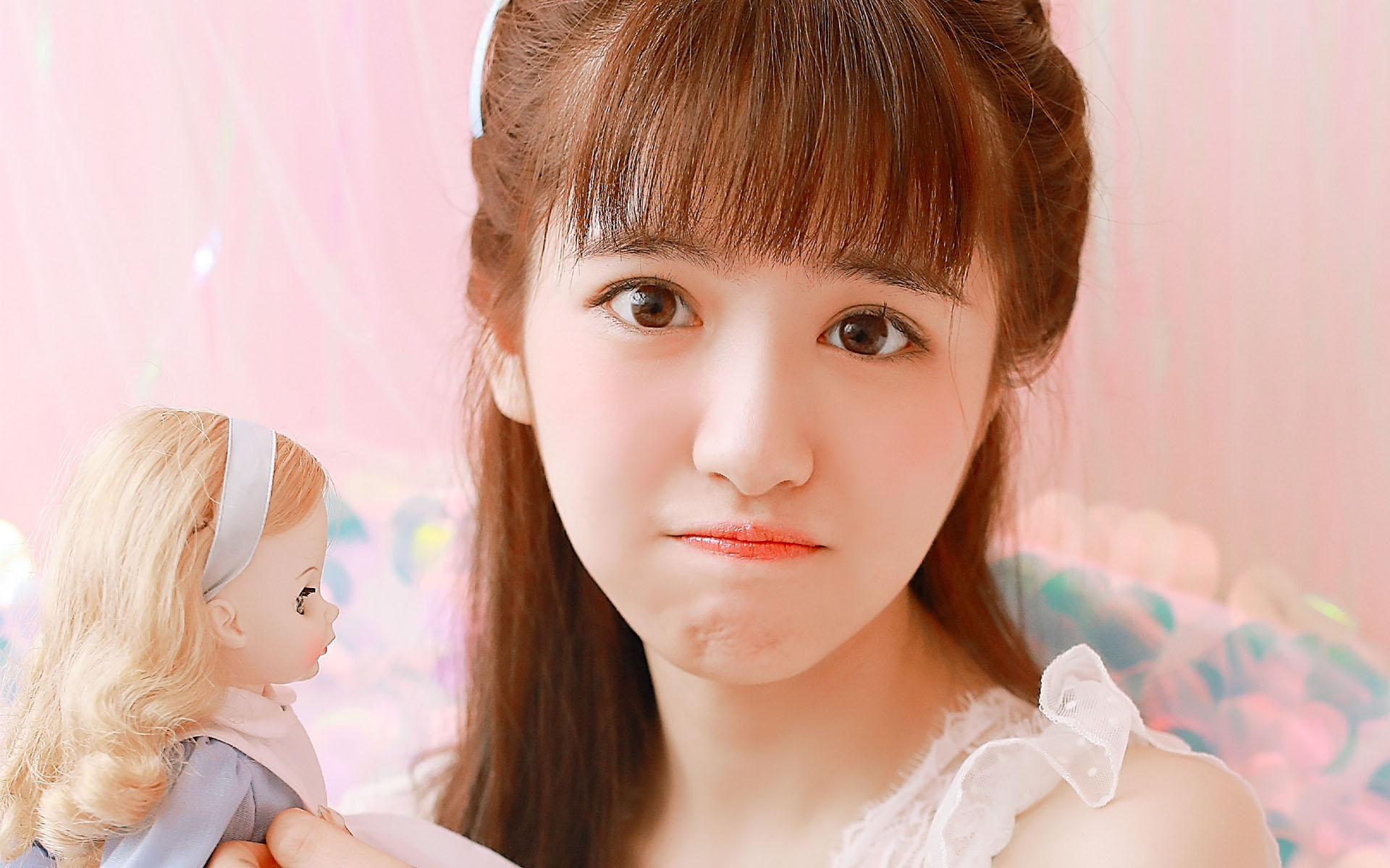 清新养眼美女