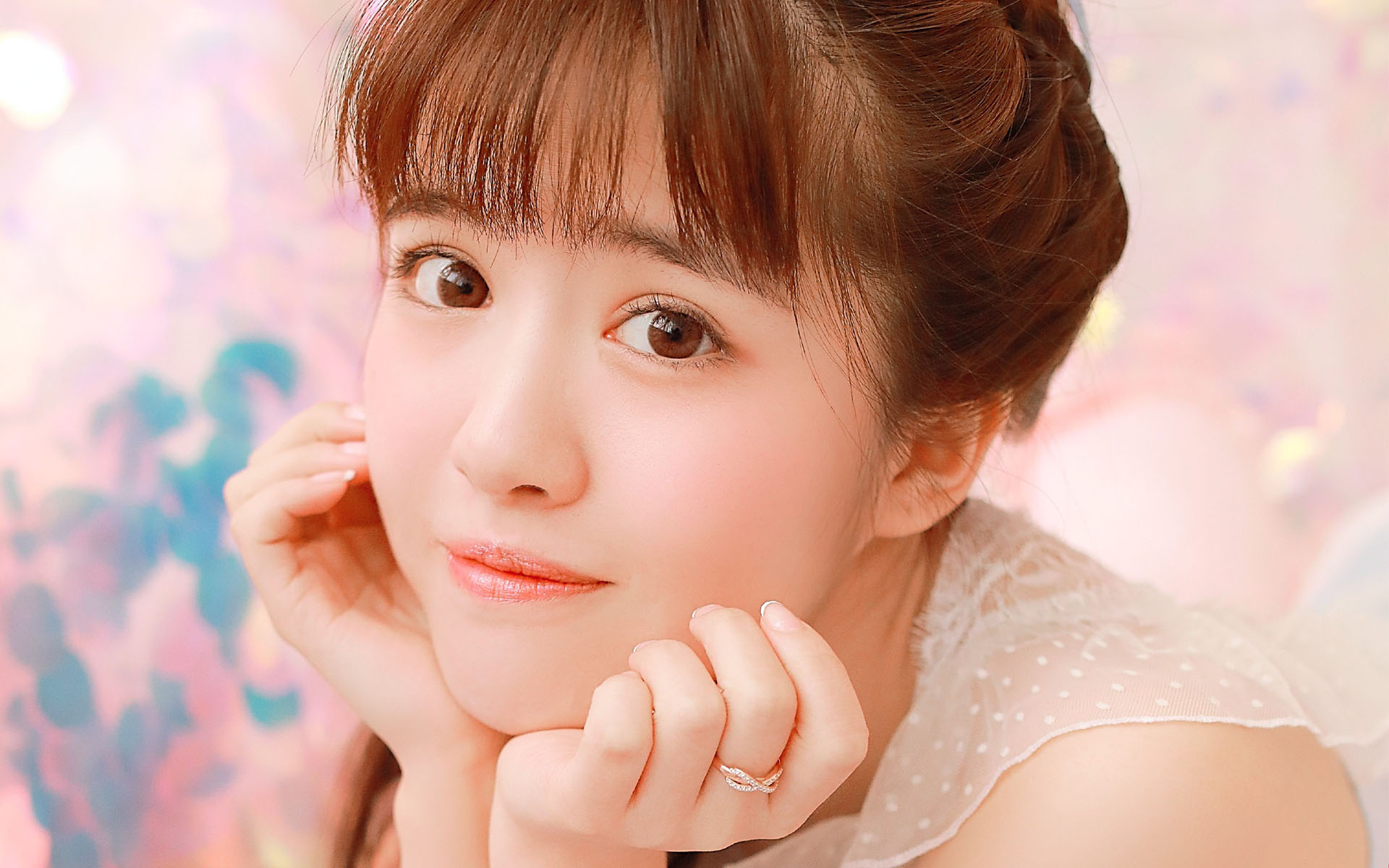 清新养眼美女