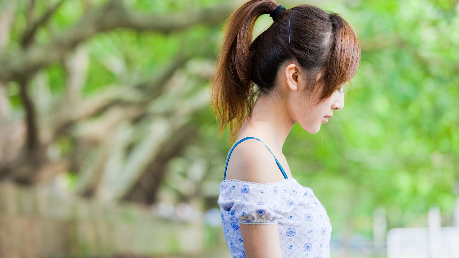 清新养眼制服少女