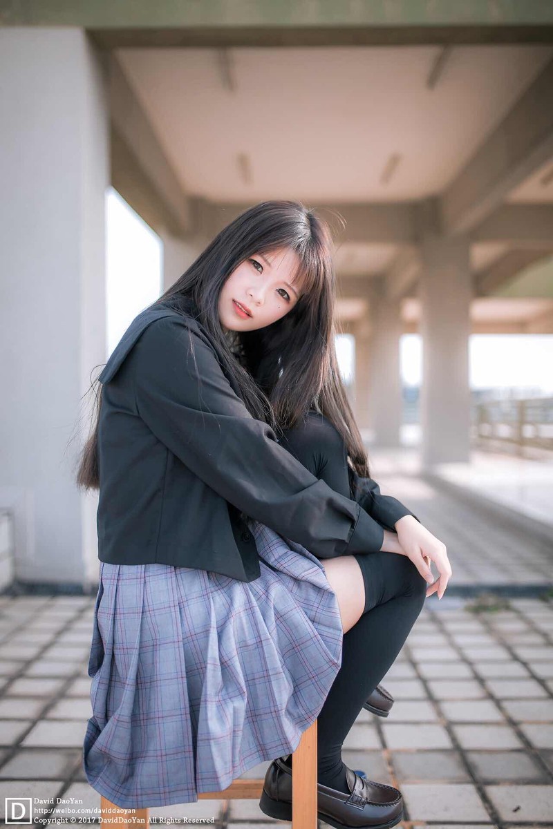 优子—黑色