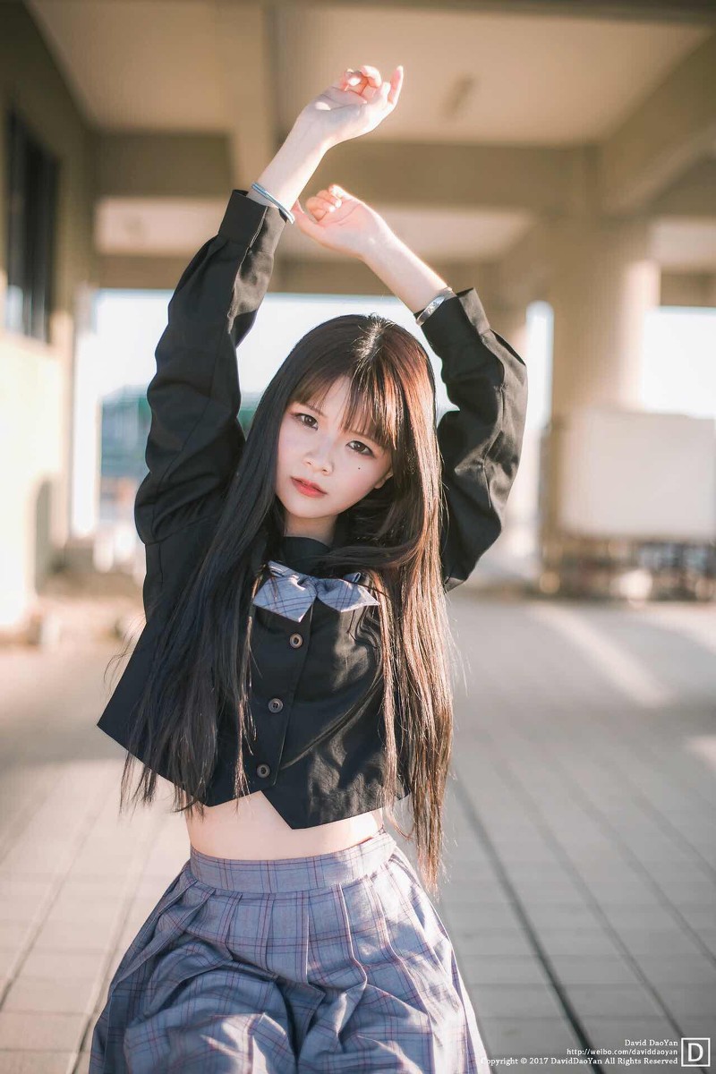 优子—黑色