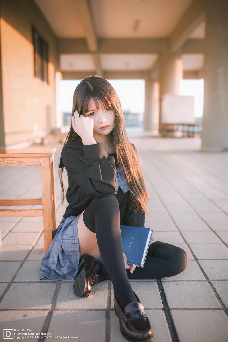 优子—黑色