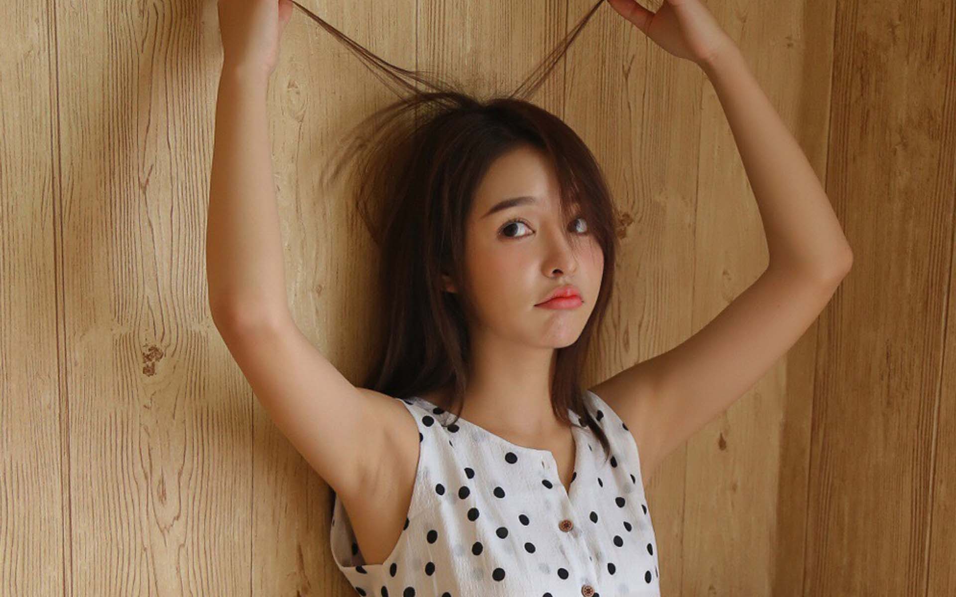 极品长发美女