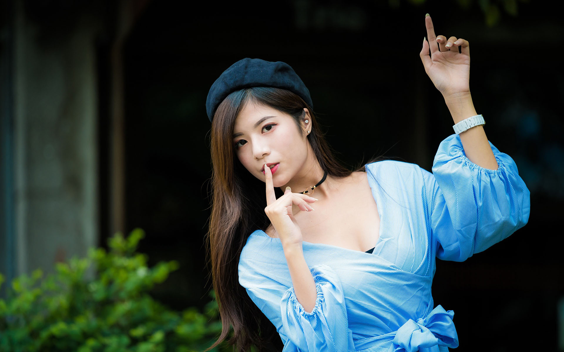 清新养眼美女
