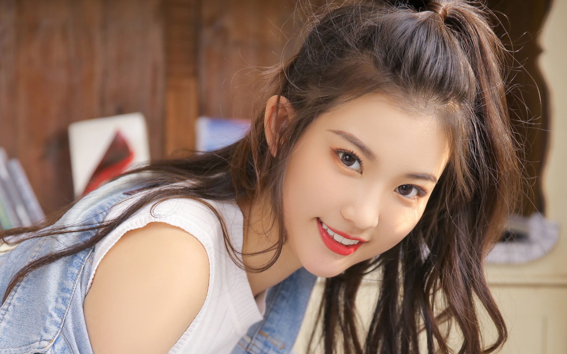清新治愈系美女