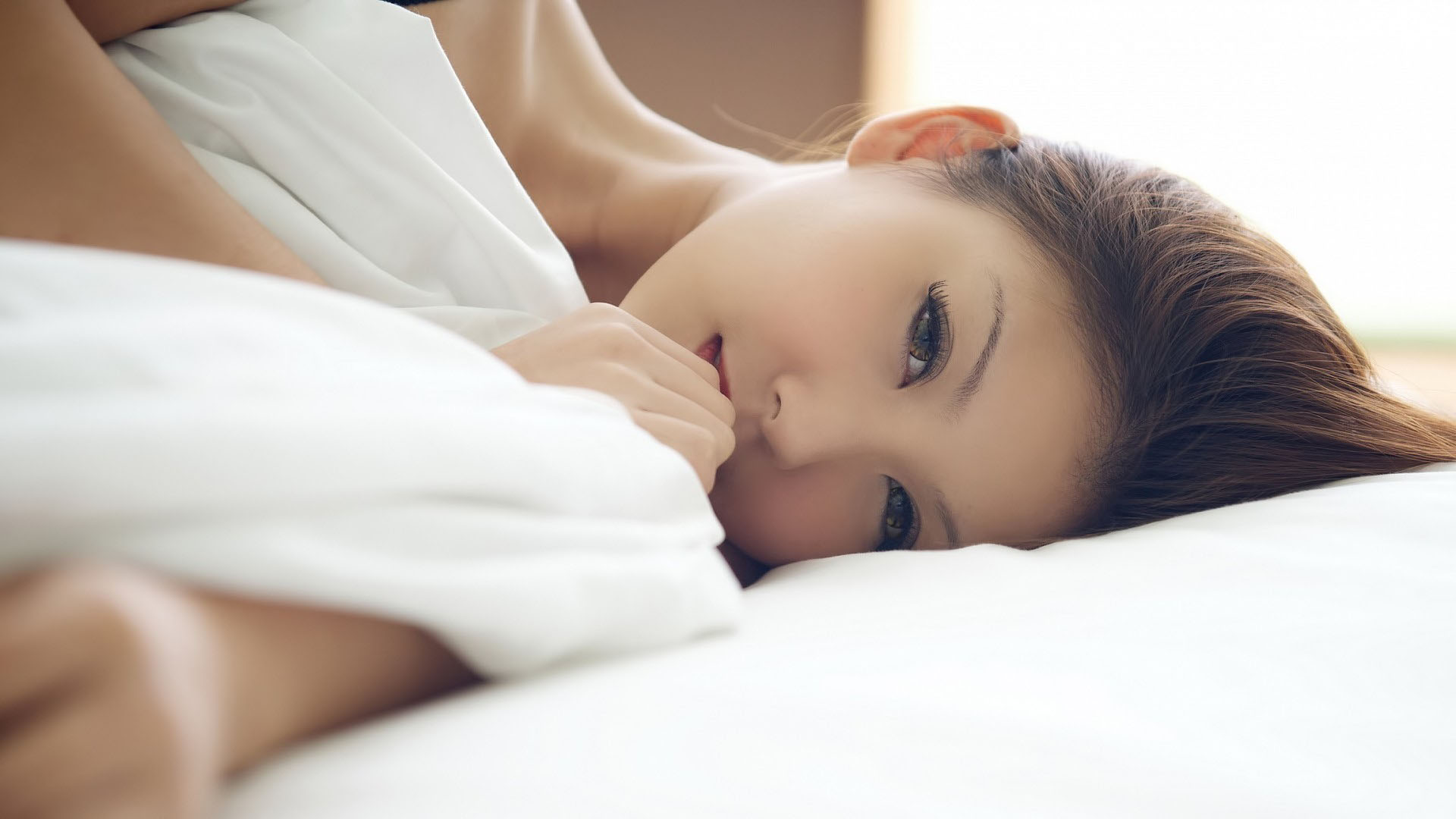 唯美养眼美女