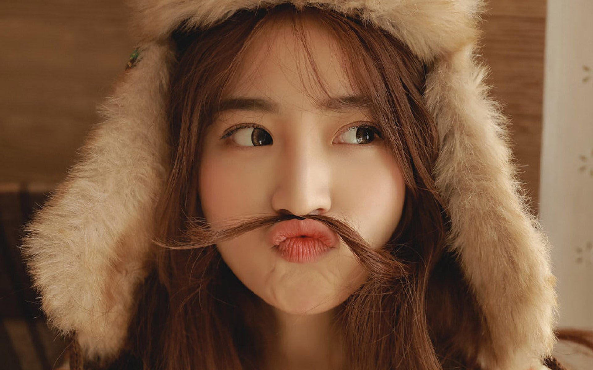 可爱居家美少女