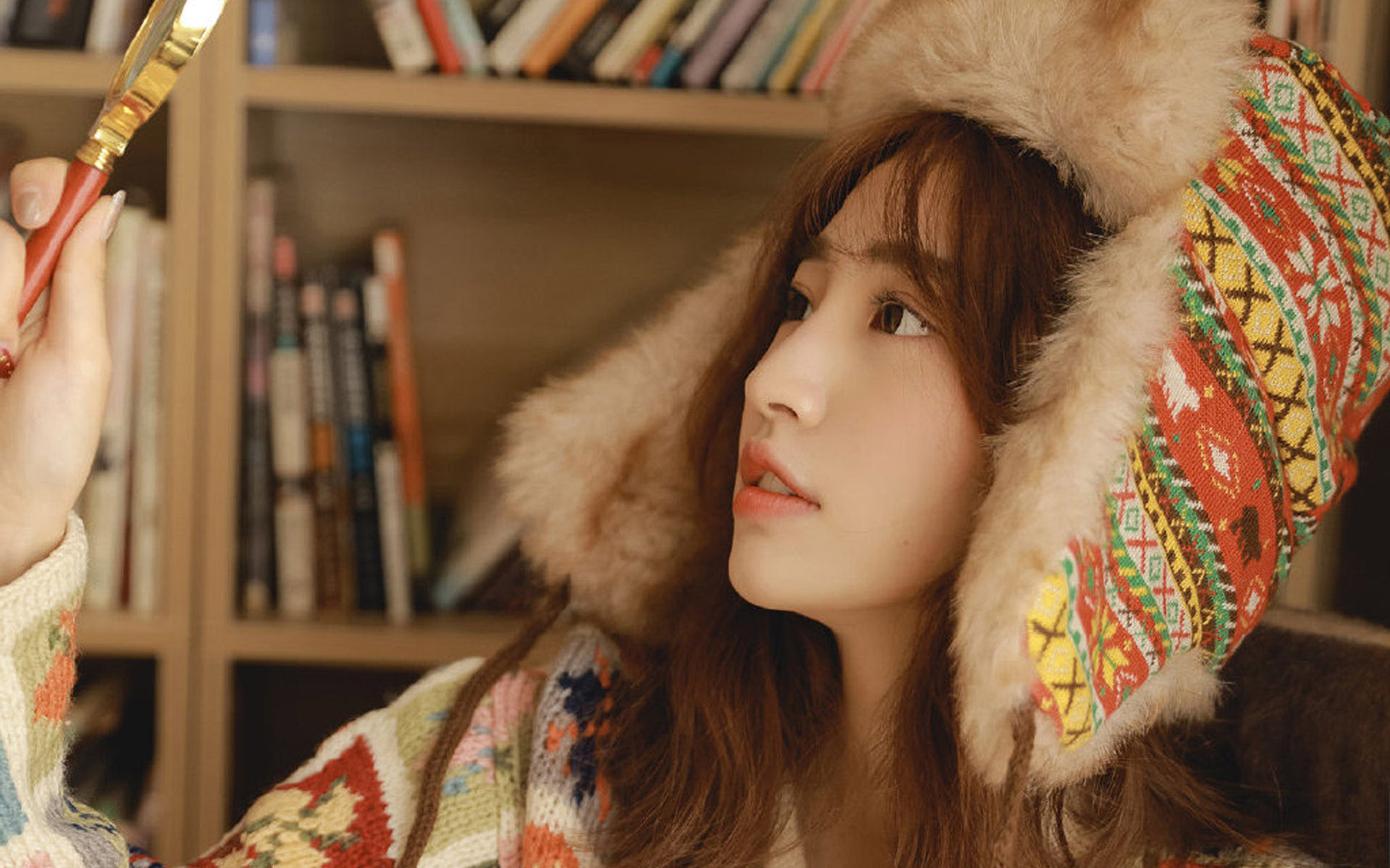 可爱居家美少女