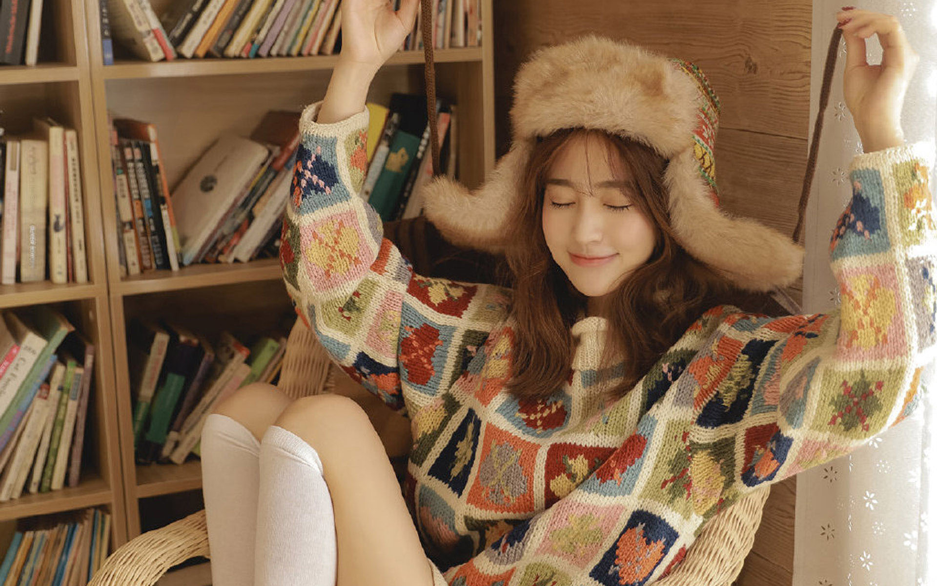 可爱居家美少女