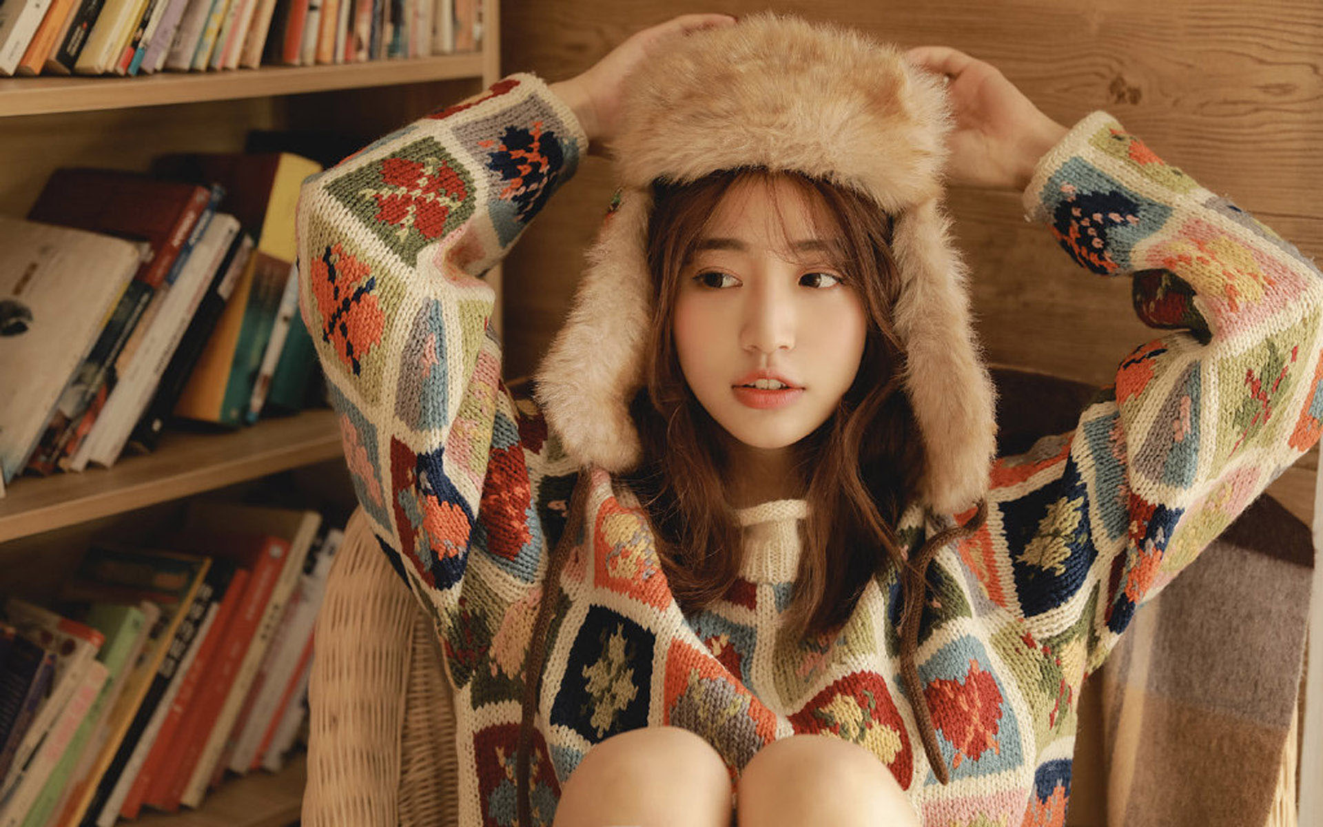 可爱居家美少女