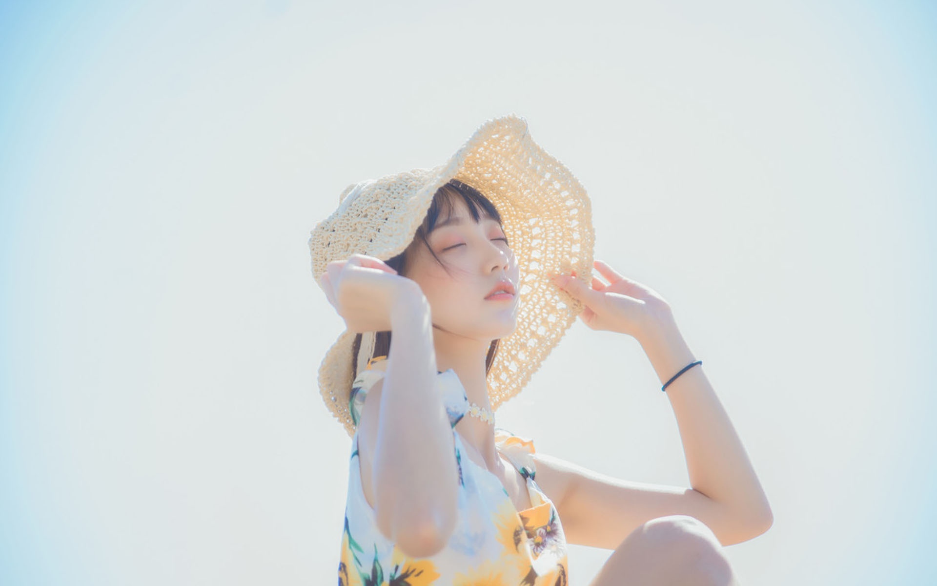 清新性感美女