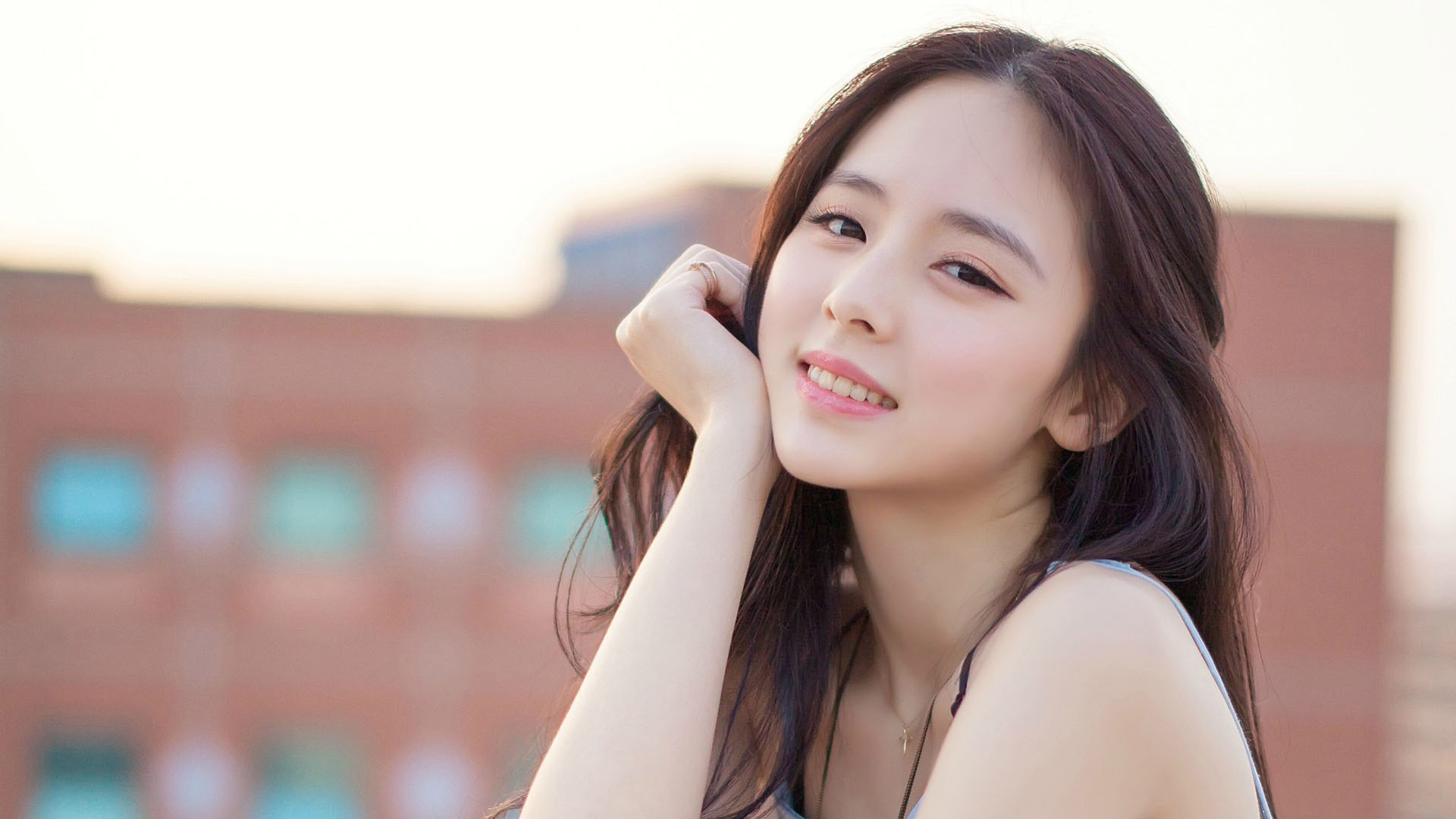 清新元气美女